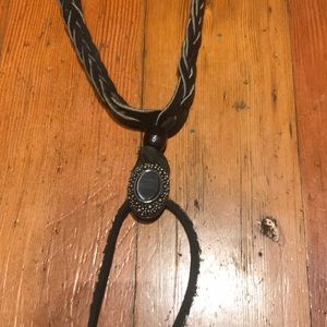 Handmade leather Necklace